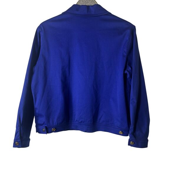 St. John Sport Royal Blue Jacket - Picture 3 of 6